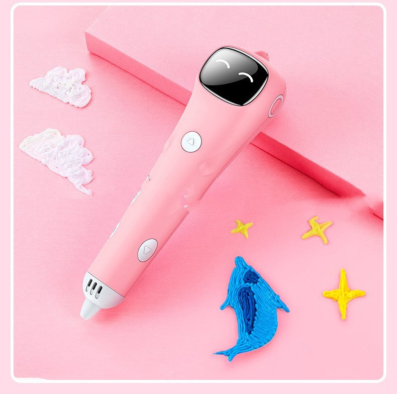 Three-dimensional Drawing Pen 3d Pen Chinese English